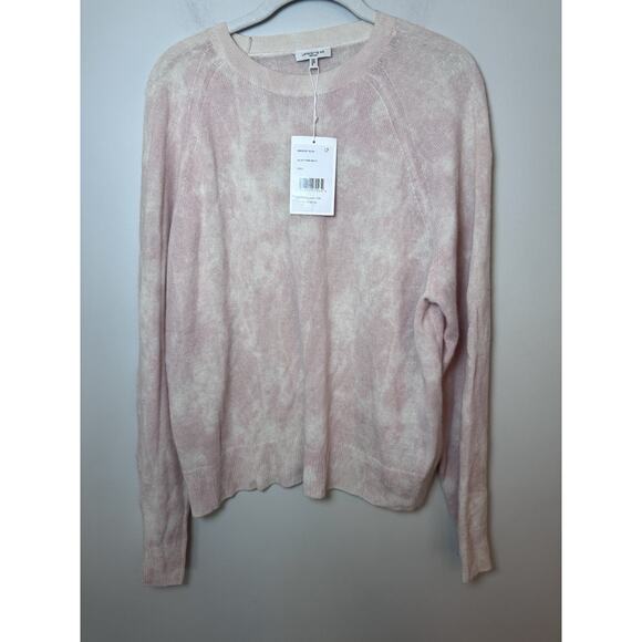 Lafayette 148 Women's Size Large Bluff Pink Cashmere Crewneck Sweater NWT $798 - Picture 4 of 12